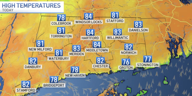 Warm day ahead before chances of storms overnight