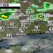 Some sun along with a few showers possible today