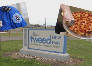 Tweed New Haven Airport bans Chicago-style pizza... 'unofficially, of course'