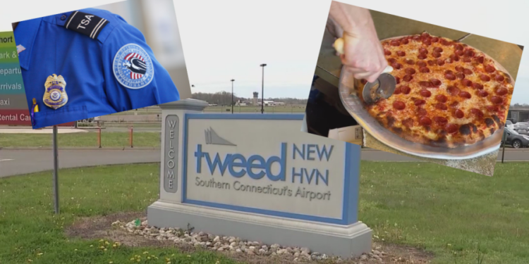 Tweed New Haven Airport bans Chicago-style pizza... 'unofficially, of course'