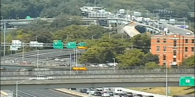 Motorcycle crash closes I-84 East in Waterbury