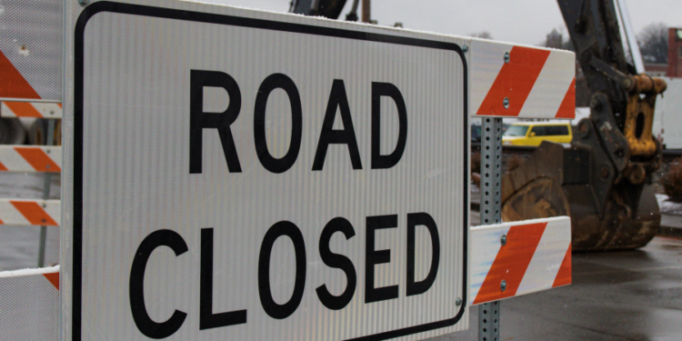 West Haven road closed for the day due to construction