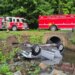 Driver who crashed into river in Bethel rescued by police, nearby homeowner