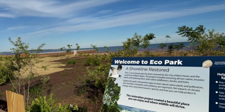 West Haven unveils restored piece of shoreline called Eco Park