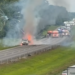 Trailer carrying fireworks ignites in spectacular display on Tennessee highway