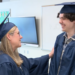 Mother and son receive high school diploma from Hartford Adult Education Center