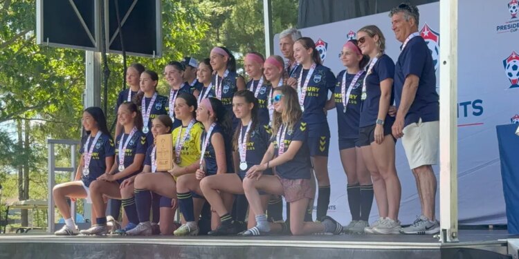 Young soccer players compete for regional titles at Northeast Presidents Cup