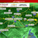 Rainy day Monday, Flood Watch remains in effect