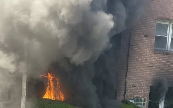 5 rescued, firefighter injured after apartment fire in New Haven