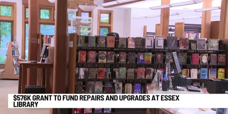 $575K in federal funding to provide upgrades to Essex Library