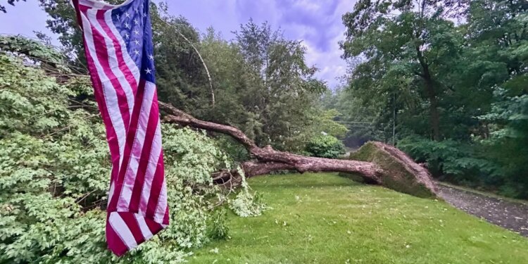 Outages, trees down as strong storms move through Connecticut