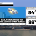 Better air quality today to storms tomorrow