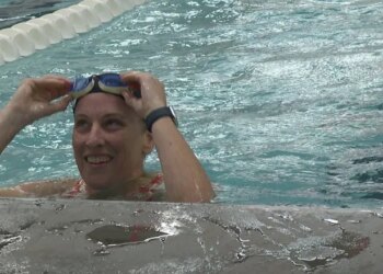 Cancer surgeon and team train for Swim Across the Sound