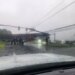 Crash involving crane, power lines closes intersection in Colchester