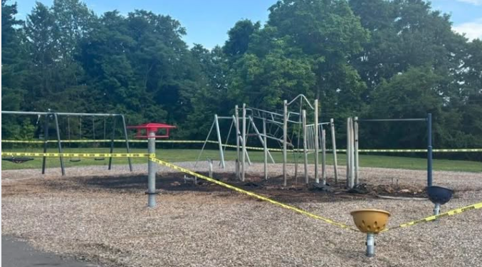 Fire closes Poquonock School playground in Windsor until further notice