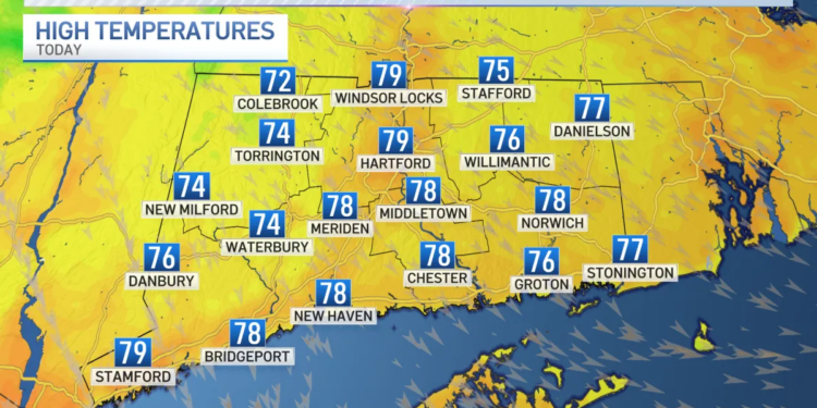 Beautiful Sunday and Monday before storms return Tuesday