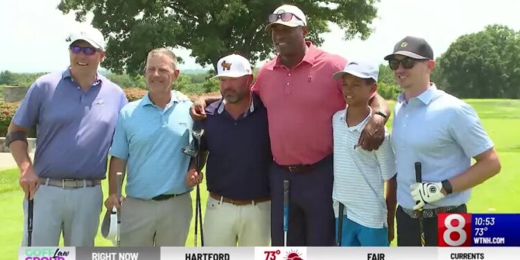 Huskies greats hit the links for UConn Legends Golf Tournament