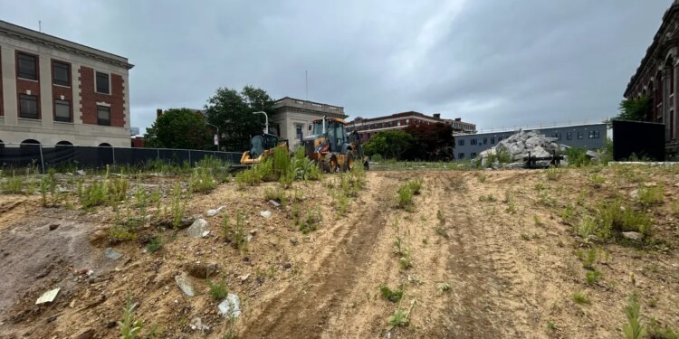 New London housing project breaks ground at site of church collapse