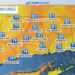 Sunshine and low humidity continue through Friday