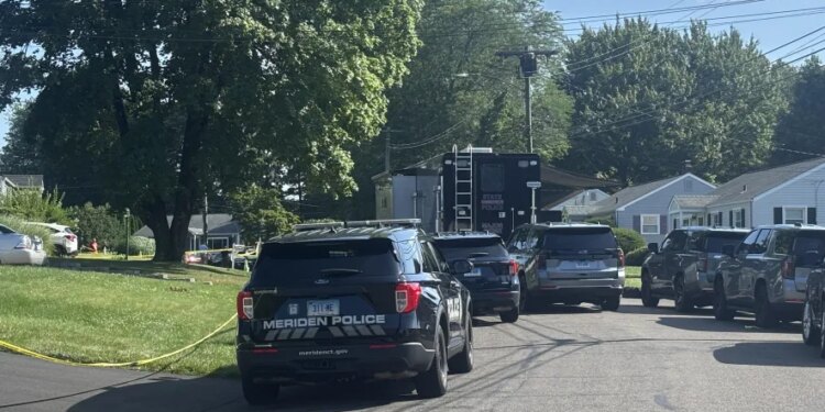 Man accused of beating person to death with baseball bat dies after being shot by Meriden police officer