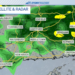 Periods of showers Tuesday with chilly temperatures in the 60s