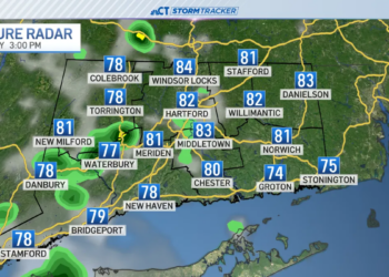 Isolated storms possible Monday before heavy rain develops this week