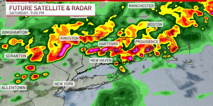 Strong to severe storms possible through Saturday
