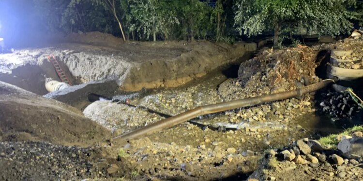 New water main break on Tompkins Street in Waterbury sets back progress