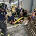 PHOTOS: Stamford firefighters rescue injured construction worker from water cistern