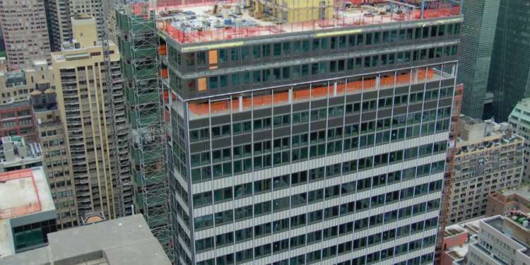 Stabilization underway at NYC building with buckled columns
