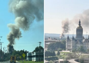 Scrap metal catches fire at Hartford Metal Solutions, fire chief says