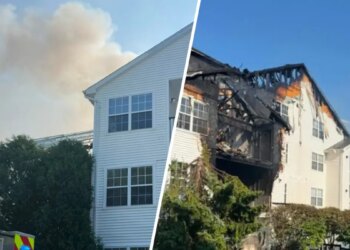 Around 80 residents displaced, 3 taken to the hospital after fire rips through Danbury apartment building