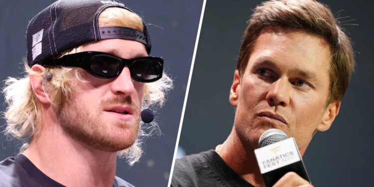 Tom Brady and Logan Paul clash in tense onstage moment at Fanatics Fest