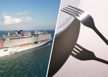 Carnival addresses viral video of passenger using fork to scratch foot in dining area