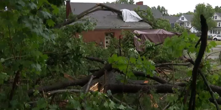 July Fourth storm damages DJ trailer just days before wedding event