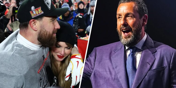 Adam Sandler shared this marriage advice with Taylor Swift and Travis Kelce