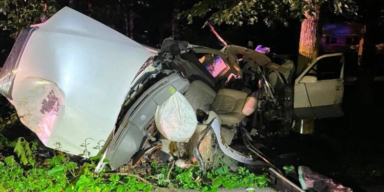 Driver has life-threatening injuries after crashing into trees in Wolcott: police
