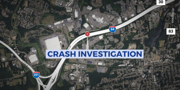 1 person unaccounted for after rollover crash in Manchester