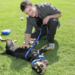 Actor Josh Hutcherson visits California animal shelter to promote adoptions