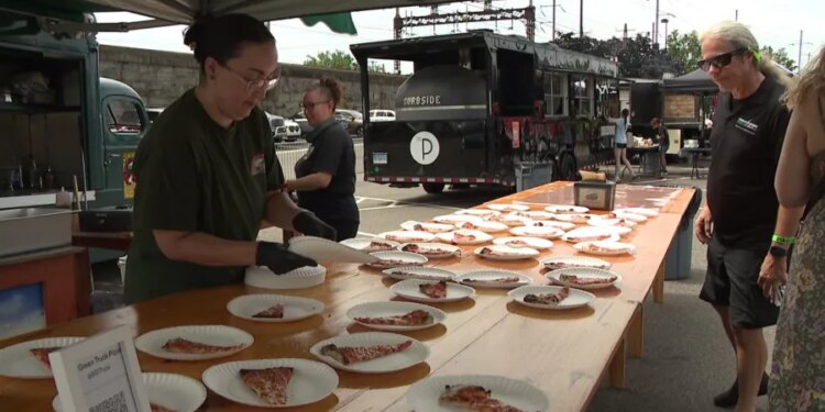 4th Annual CT Pizza and Brew Fest held at Hartford Healthcare Amphitheater