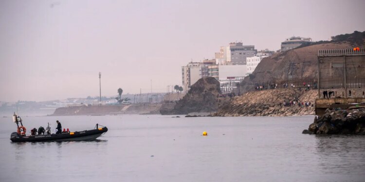 Spain installs sea barrier on Ceuta's border with Morocco after frontier rush that killed 67