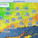 Showers developing for Thursday afternoon