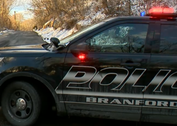 Driver issued infraction after hitting, injuring person on scooter in Branford