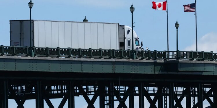 Trump says a last-minute deal has been reached to delay 50% U.S. tariffs on Canadian imports