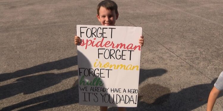 East Granby welcomes home soldiers after year-long deployment