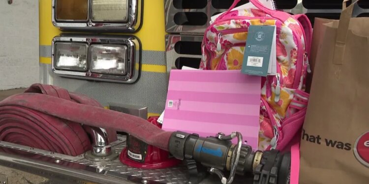 Middletown Fire Department helps prepare students for back to school