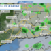 Cloudy and cooler with a few Saturday showers