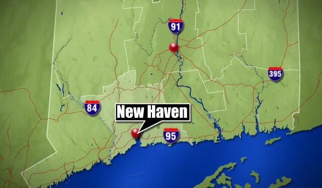 New Haven man hit by bullet that came through window
