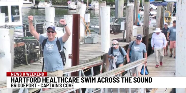 Swim Across the Sound surpasses fundraising goal