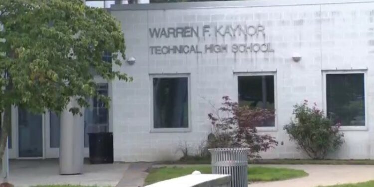 Waterbury school repairing water main break damage ahead of first day
